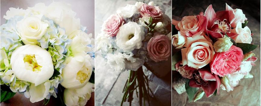 romantic bridal bouquets, romantic and classic bridal bouquets toronto wedding flowers