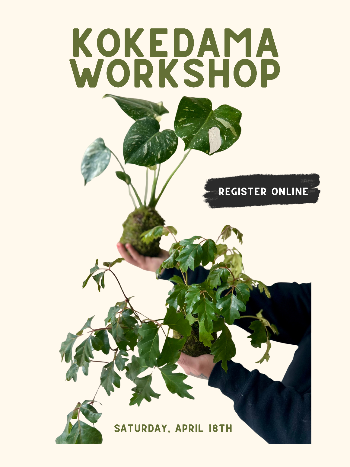 WORKSHOP TORONOOT, KOKEDAMA WORKSHOP, TORONTO FLORSIT, TORONTO FLOWER WORKSHOPS
