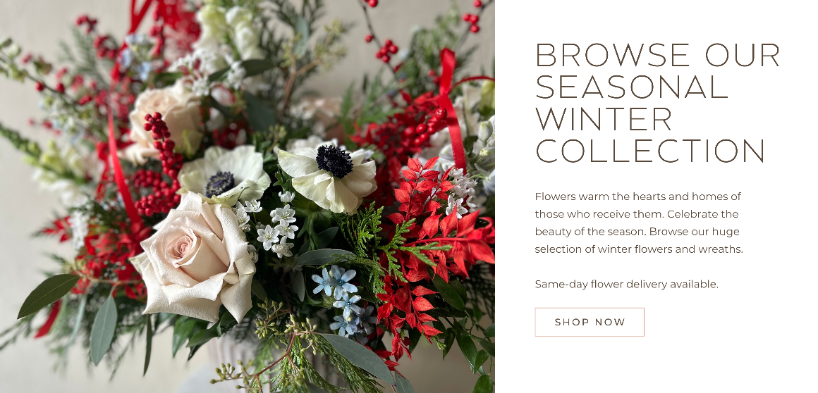 order flowers online toronto, toronto flower delivery, Christmas flowers toronto, flower subscriptions toronto, same day delivery toronto, Toronto flower shop, little Italy florist toronto